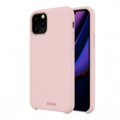 SiGN iPhone 11/XR Skal Liquid Silicone - Rosa