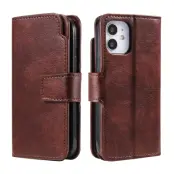 Trolsk Leather Wallet (iPhone 11) - Brun