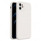 Wozinsky Color Silicone Flexible Skal iPhone 11 - Vit