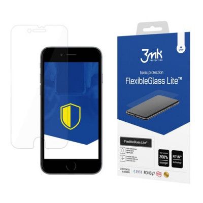 3MK iPhone 12 Mini Hybrid Okrossbart Glas FlexibleGlass Lite