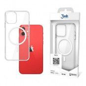 3MK MagSafe Skal iPhone 12 mini - Transparent