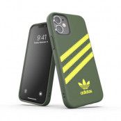 Adidas Moulded Skal till iPhone 12 mini wild pine/acid yellow