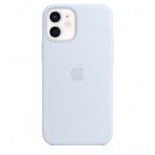 Apple iPhone 12 Mini Silikonskal med MagSafe - Molnblå