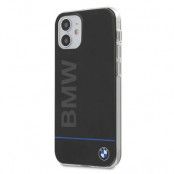 BMW Case Signature iPhone 12 mini skal tryckt Logo Svart