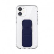 CLCKR Gripcase Skal till iPhone 12 mini Transparent/blue