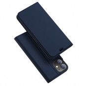 Dux Ducis PU Läder Plånboksfodral iPhone 12 Mini - Blå