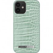 Ideal Atelier Skal iPhone 12 Mini - Mint Croco