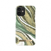 iDeal Fashion Case iPhone 12 Mini Cosmic Green Swirl