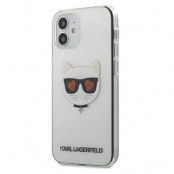 Karl Lagerfeld iPhone 12 Mini Skal Choupette - Transparent