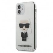 Karl Lagerfeld iPhone 12 Mini Skal Ikonik - Transparent