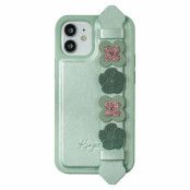 Kingxbar Sweet Swarovski Mobilskal iPhone 12 mini - Grön