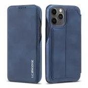 LC.IMEEKE iPhone 12 mini Fodral KonstLäder - Blå