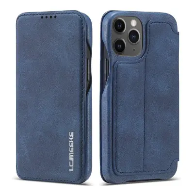 LC.IMEEKE iPhone 12 mini Fodral KonstLäder - Blå