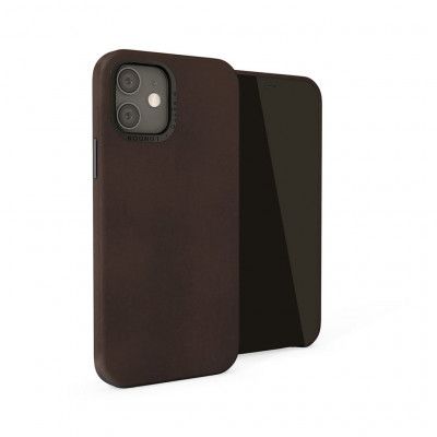 Pipetto Magnetic Läder Skal För iPhone 12 Mini - Brun