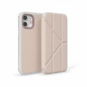 Pipetto Origami Folio Fodral För iPhone 12 mini - Dusty Pink