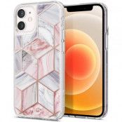 SPIGEN Cyrill Cecile Skal iPhone 12 Mini - Pink Marble