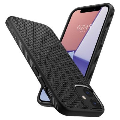 SPIGEN Liquid Air iPhone 12 Mini - Matte Black