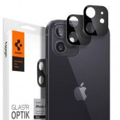 SPIGEN Härdat Glas Optik.Tr Kamera Lens iPhone 12 Mini Svart