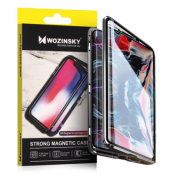 Wozinsky Full Magnetic Skal iPhone 12 mini - Svart / Transparent