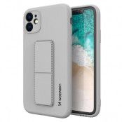 Wozinsky Kickstand Silikon Skal iPhone 12 Mini - Grå