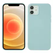 X-LEVEL Mobilskal till iPhone 12 mini i Liquid Silicone - Blå