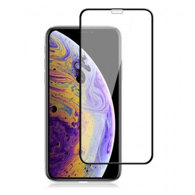 [1-PACK] Härdat Glas Skärmskydd iPhone 12 Pro Max - Svart