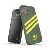 Adidas Moulded Skal till iPhone 12 Pro Max wild pine/acid yellow