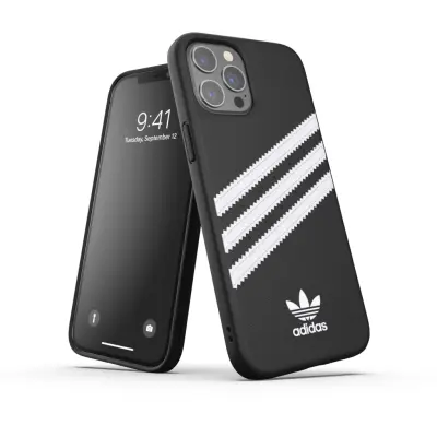 Adidas OR Moulded Case (iPhone 12 Pro Max) - Vit/svart