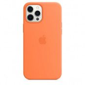 Apple iPhone 12 Pro Max Silikonskal med MagSafe - Kumquat