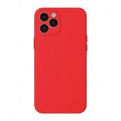 Baseus iPhone 12 Pro Max Skal Liquid Silica - Klar Röd