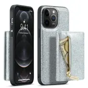 DG.MING M3 Series Mobilskal till iPhone 12 Pro Max Glitter Silver