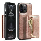 DG.MING M3 Series Mobilskal till iPhone 12 Pro Max Roséguld 2-i-1