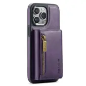DG.MING M5 Series Mobilskal till iPhone 12 Pro Max Wallet Lila
