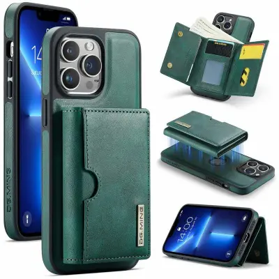 DG.MING M6 Series Mobilskal till iPhone 12 Pro Max Magnetiskt Grön