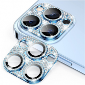 Enkay iPhone 12 Pro Max Kameralinsskydd i Härdat glas - Blå