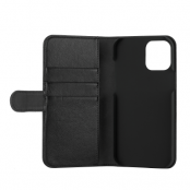 Essentials | 3 Cards PU Plånboksfodral iPhone 12 Pro Max - Svart