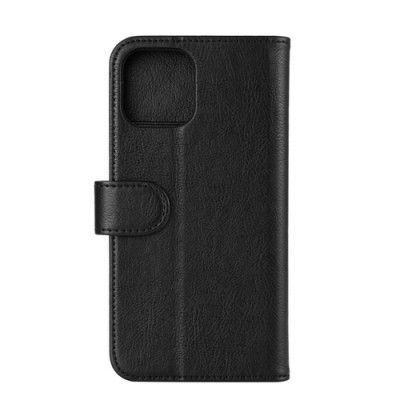 Essentials iPhone 12 Pro Max, PU Wallet, 3 cards, Svart