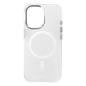 Galaxy S25 Edge Mobilskal Magsafe Glitter - Vit