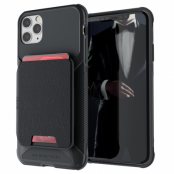 Ghostek | Magnetic Wallet Korthållare Skal iPhone 12 Pro Max - Svart