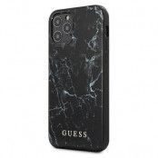 Guess iPhone 12 Pro Max Skal Marble - Svart