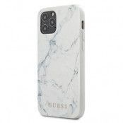 Guess iPhone 12 Pro Max Skal Marble - Vit