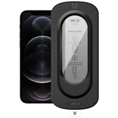 Härdat glas Skärmskydd För iPhone 12 Pro Max Anti-Spy med Installationsverktyg