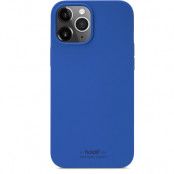 Holdit Silikon iPhone 12 Pro Max Skal - Royal Blå