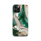 iDeal Fashion Case iPhone 12 Pro Max Golden Jade Marble