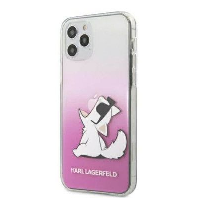 Karl Lagerfeld iPhone 12 Pro Max Skal Choupette Fun - Rosa