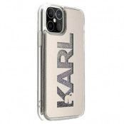 Karl Lagerfeld iPhone 12 Pro Max Skal Mirror Glitter Karl - Silver