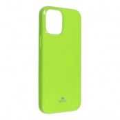 Mercury Jelly Skal till iPhone 12 PRO MAX lime