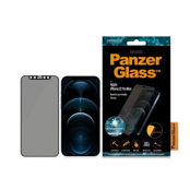 PanzerGlass iPhone 12 Pro Max Privacy Härdat Glas Skärmskydd Microfracture