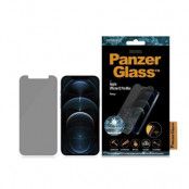 PanzerGlass Standard Super Plus Privacy Härdat Glas iPhone 12 Pro Max