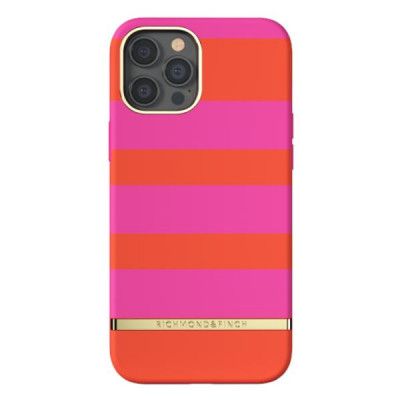 Richmond & Finch Skal iPhone 12 Pro Max - Magenta Stripe